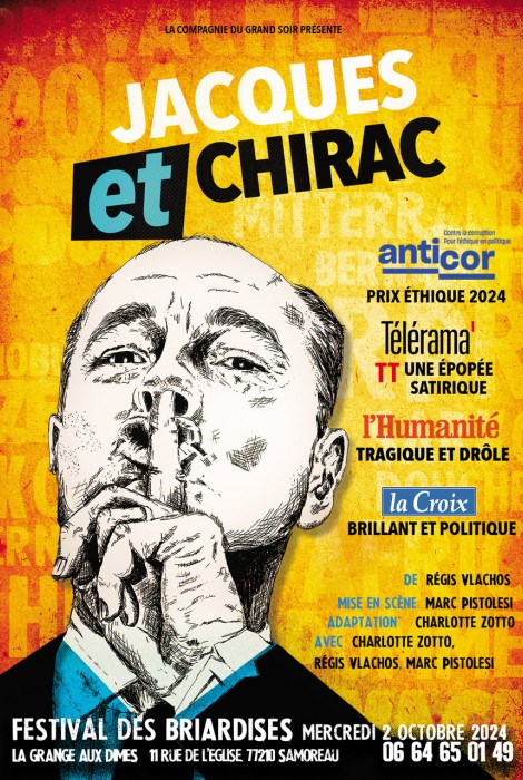 affiche Jacques et Chirac